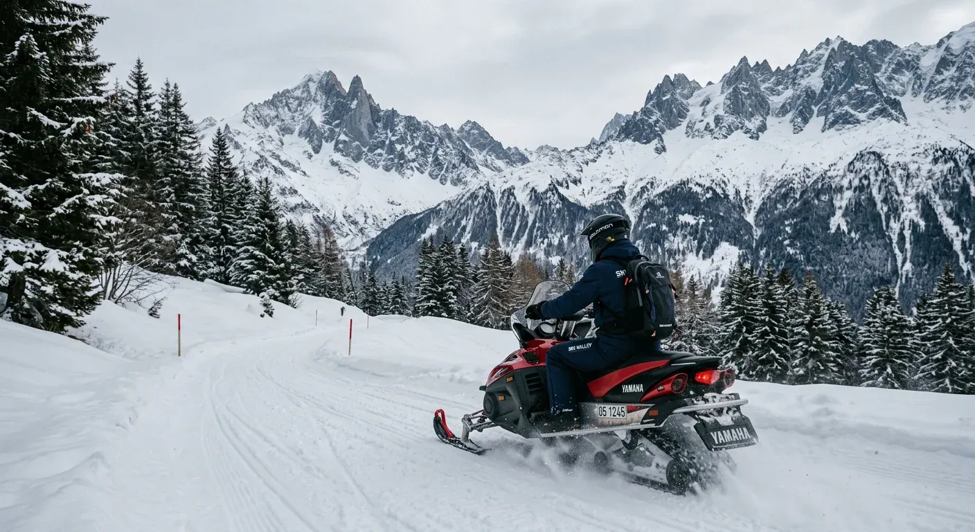 Aventure Moonbike et Motoneige à Tignes